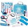 Ice & Snow Themed Cosmetic Toy Set with Handbag