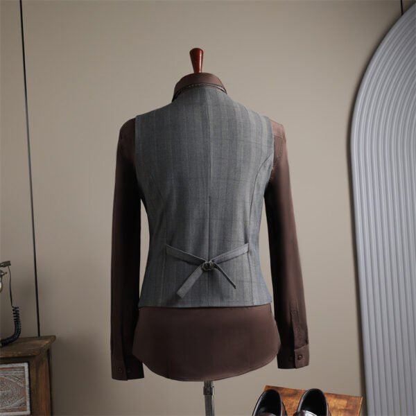Plaid Suit Men's Business Casual Banquet Wedding Dress Professional Formal Suit