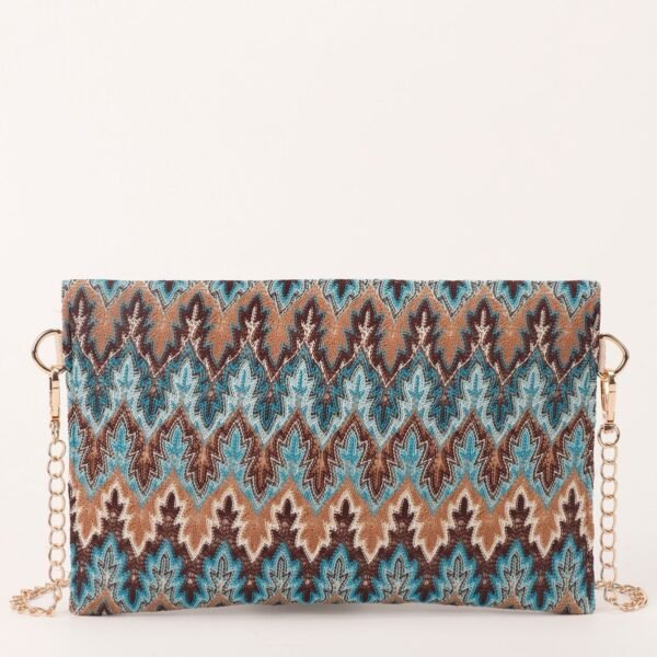 O1CN01fJk1TW1cfDffa2PtV_2209246163627-0-cib Bohemian Striped Envelope Clutch - Cross-Border Flap Shoulder Bag