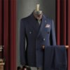High-End Wine Red Suit Men's Suit Wedding Groomsmen Suit Business Casual High-Quality Professional Suit Suit Men