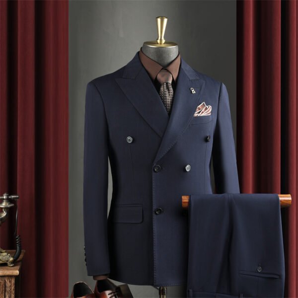 High-End Wine Red Suit Men's Suit Wedding Groomsmen Suit Business Casual High-Quality Professional Suit Suit Men
