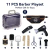 Boys' Barber Shop Pretend Play Toy Set
