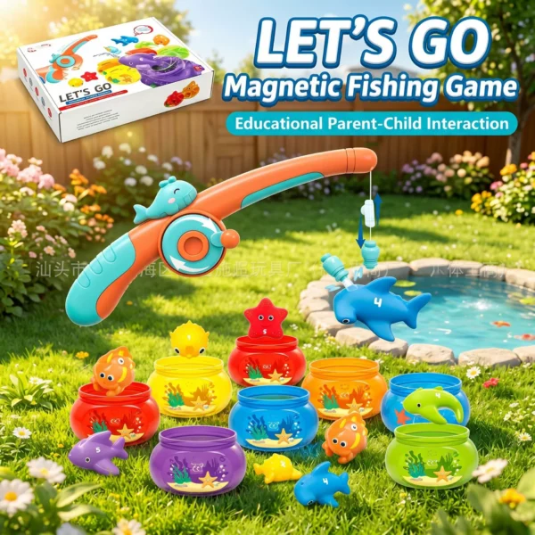 O1CN01fnjPTJ2EcQeyCZOUF_2222124958765-0-cib.jpg_ Magnetic Fishing Tank Toy - Kids Simulated Fishing Play Set