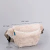 2024 Autumn Winter Plush Crossbody Bag - Fashion High-End Trendy Chest Bag