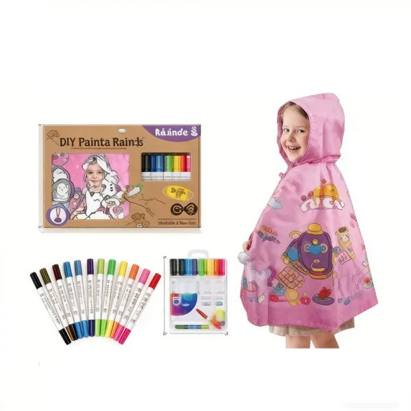 O1CN01gT8Xal1ptxPUUhOco_2220081985419-0-cib.jpg_ DIY Watercolor Princess Cape - Kids Paint-Your-Own Washable Costume Cloak