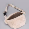 2024 Autumn Winter Plush Crossbody Bag - Fashion High-End Trendy Chest Bag