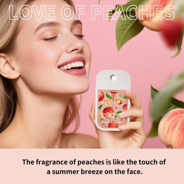 O1CN01hhPClh1u66IeYXg9l_2212941405987-0-cib Peach Love Perfume Spray 50ml, Non-Alcoholic, Long-Lasting Fruity Fragrance