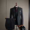 Men's Suits, Slim-Fit Korean-Style Professional Suits, Men's Business Formal Wear, High-Quality Groom's Wedding Attire, Ready Stock