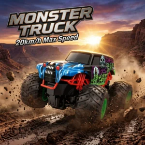 1:20 Remote Control Off-Road Climbing Truck - Rechargeable RC Vehicle