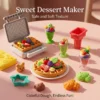 Colored Clay Play Set with Molds - Kids DIY Clay Tool Kit