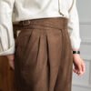 Men's Straight Leg Casual Suit Trousers - American Vintage Drape Chinos