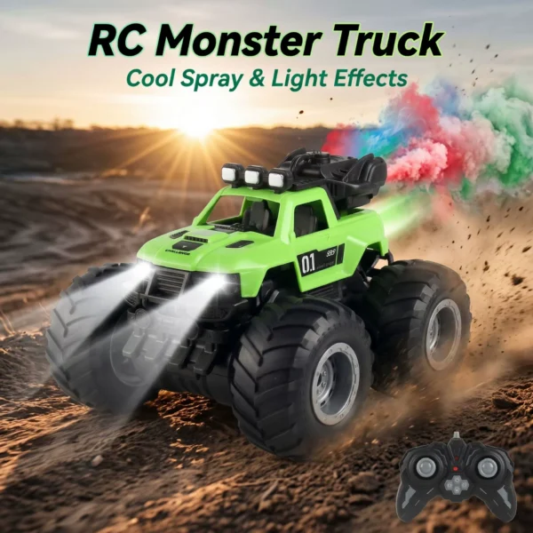 Remote Control Spray Off-Road Car with Lights
