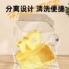 Plastic Hamster Cage Transparent Panoramic Luxury Villa Golden Hamster Double-Layer Extra-Large Space Three-Line Rat Pet Supplies