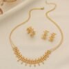 Cross-Border Gold-Plated Strong Color-Preserving Necklace Set, Exquisite Clavicle Chain, Xinjiang Hot Style
