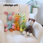 Pet Supplies Dog Vocal Teething Toys, Bite-Resistant Plush Dolls, Interactive Chewing Toys
