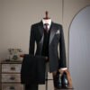 2025 Double-Row Men's Groom Wedding Dress Groomsmen Business Suit