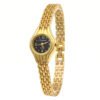 Heart Charm Bracelet Watch - Delicate Chain Wristwatch for Women