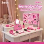 Pretend Play Hair Salon & Hairdressing Toy Set