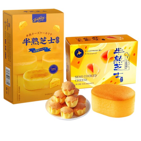 Half-Baked Cheese Cakes & Sponge Cakes - Individually Wrapped Snack Packs