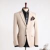 Plus Size Men's Business Casual Slim Wedding Groomsmen Dress Suit