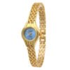 Heart Charm Bracelet Watch - Delicate Chain Wristwatch for Women