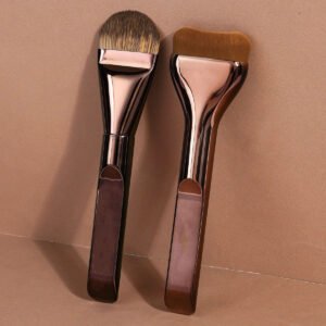 Ultra-Thin Tongue Foundation Brush & Pillow Concealer Brush Set