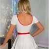 Cross-Border Foreign Trade European and American New Sexy Underwear Sexy Women's Nurse Uniform Temptation Suit