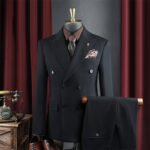 High-End Wine Red Suit Men's Suit Wedding Groomsmen Suit Business Casual High-Quality Professional Suit Suit Men