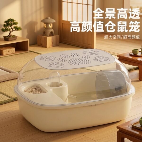 Hamster Cage, Transparent Golden Hamster Luxury Villa, Pet Supplies Manufacturer Direct Delivery