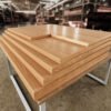 Solid Pine Shelf Board - Pegboard Backing Panel & Floating Shelf Plank