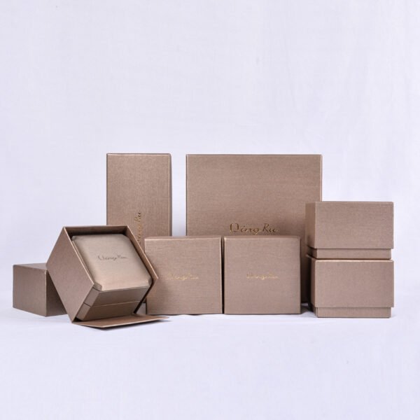 Luxury PU Leather Jewellery Presentation Boxes - Ring, Pendant, Bangle & Necklace Cases