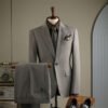 Striped Men's Suit Set – Business Casual Formal Wedding Banquet Suit (Plus Sizes M-7XL)