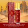 Arabic Perfume Oil Sandalwood Long-Lasting Fragrance Roll-On 10ml, Middle Eastern Alcohol-Free Natural Essential Oil