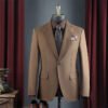 High-End Suit for Men, Pure Gray, Wrinkle-Resistant, Slightly Elastic, Formal Wear, Groom, Wedding, Best Man, Suit Set for Men