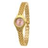 Heart Charm Bracelet Watch - Delicate Chain Wristwatch for Women