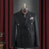 High-End Wine Red Suit Men's Suit Wedding Groomsmen Suit Business Casual High-Quality Professional Suit Suit Men