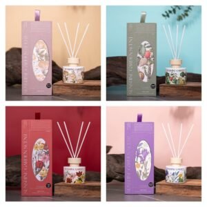 Hotel-Style Aromatherapy Reed Diffuser Set 100ml Fire-Free Essential Oil