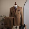 Coffee Suit Set – Men's Business Formal Groom & Groomsman Wedding Suit