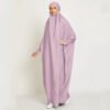 21484 New Solid Color Robe, Casual Everyday One-Piece Basic Style