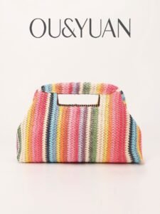 Rainbow Colorful Crossbody Phone Bag — Vacation Style