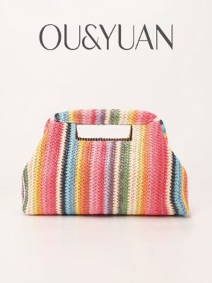 Rainbow Colorful Crossbody Phone Bag — Vacation Style