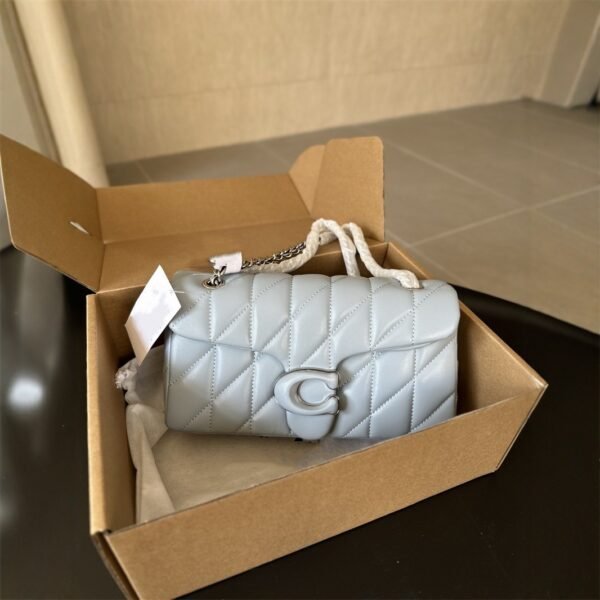 Quilted Diamond-Pattern Sheepskin Chain Bag, Underarm Shoulder Crossbody Bag