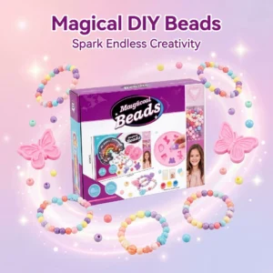 Gel DIY Bracelet Making Kit - Kids Beaded Jewelry Set