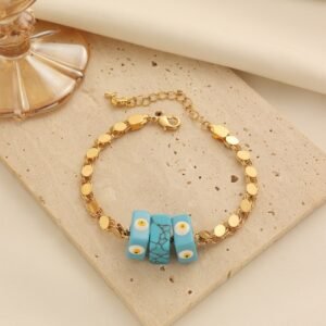Cross-Border Retro Ethnic Palace Devil Eye Bracelet Middle Eastern Jewelry