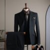 Plaid Suit Men's Business Casual Banquet Wedding Dress Professional Formal Suit