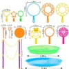 O1CN01v4BDLl2EcQeOrpZnG_2222124958765-0-cib.jpg_ Bubble Wand Tool Set - Kids Multi-Hole Bubble Blowing Toy (Assorted Sizes)