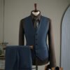 Striped Men's Suit Set – Business Casual Formal Wedding Banquet Suit (Plus Sizes M-7XL)