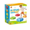 Musical Light-Up Balance Stepping Stones - Sensory River-Crossing Game for Kids