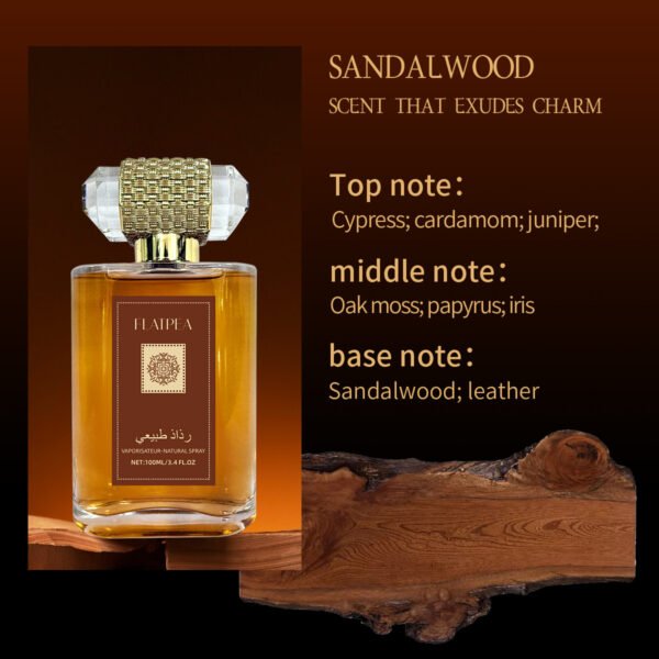 O1CN01w8EY1J1u66HhPi9kF_2212941405987-0-cib Arabian Sandalwood Men's Perfume Spray 100ml, Middle Eastern Style, Alcohol-Free, Long-Lasting