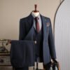 Coffee Suit Set – Men's Business Formal Groom & Groomsman Wedding Suit